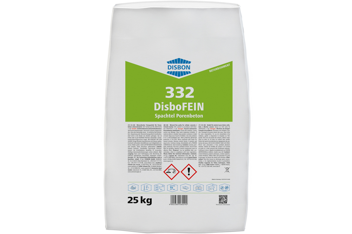 Disbon 332 Disbofein 25,0 kg Spachtel